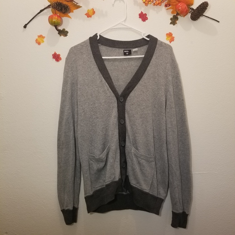 BDG by Urban Outfiters Grey Cardigan